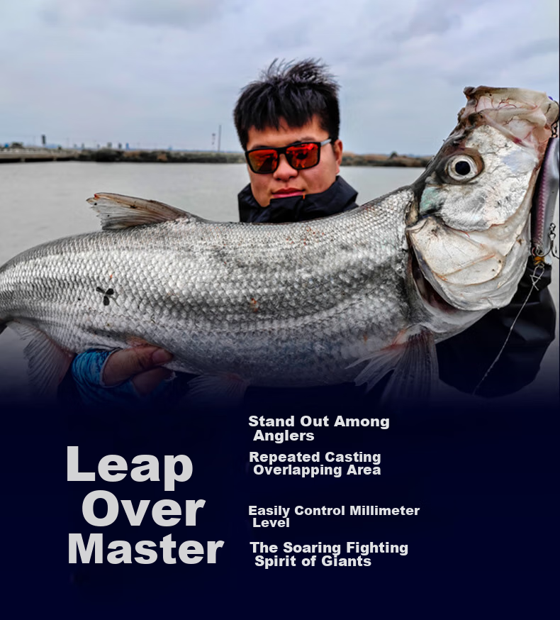 Guowangluya Lure Rod Long Casting Big Guide Ring Lure Rod Single Rod Long Size Big Fish Rod for Topmouth Culter And Sea Bream 2.28MC 2