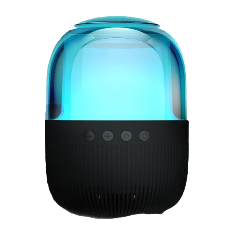 HP S05 Bluetooth Speaker, Dome-Shaped Color-Changing Speaker, Computer And Mobile Phone Home Mini Subwoofer, Small Portable Outdoor Wireless TWS Interconnected Speaker