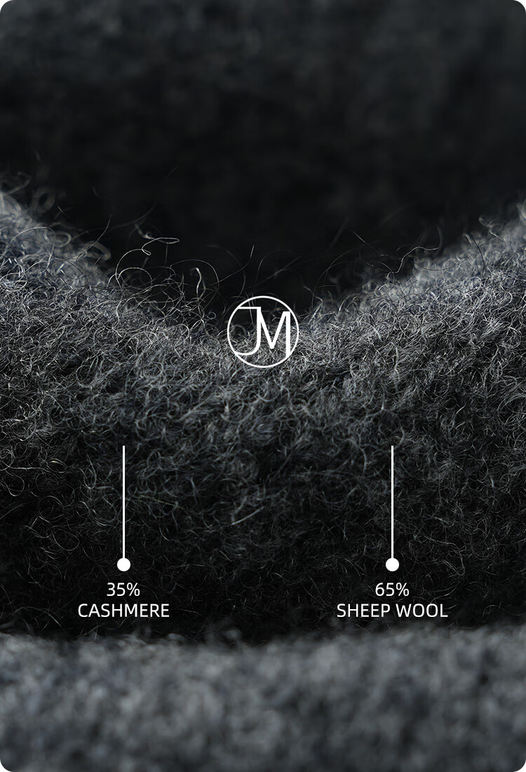 JIUMU Cashmere Warm Knit Hat, Autumn And Winter Woolen Hat, Cold Cap, Winter Cap, Outdoor Ear Protection Hat, Cold-Resistant Cap for Men in Winter Seaso 2