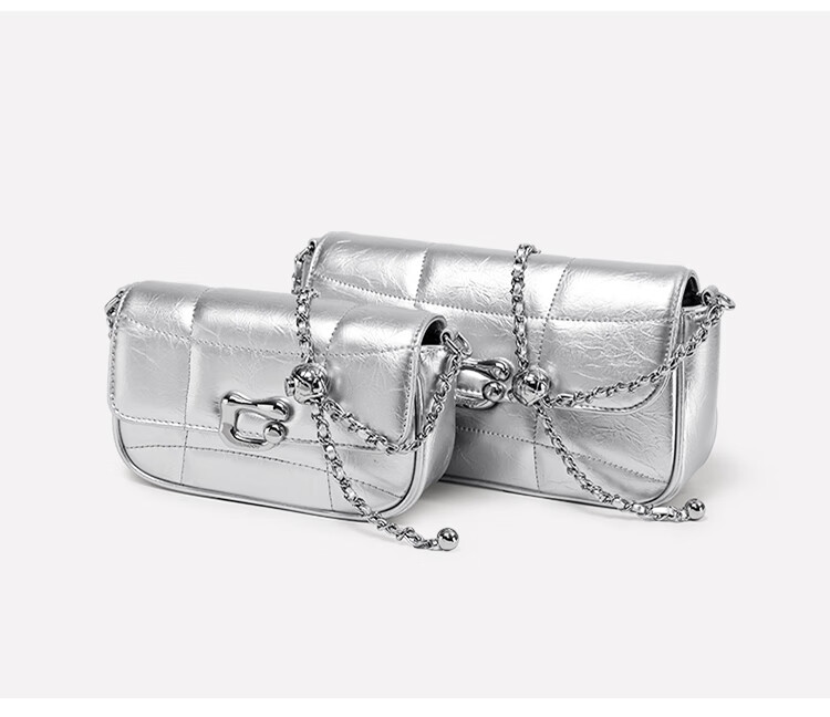 Mood New Versatile Chain Crossbody Bag, Light Luxury Niche High-End Exquisite Commuter Underarm Bag, Birthday Gift for Wome 27