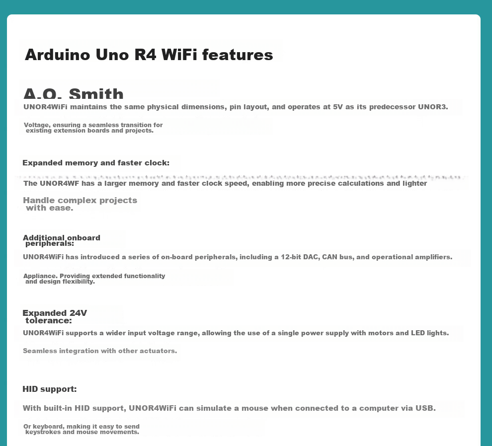Arduino Uno R4 Minima Development Board Starter Kit IoT Development Visual Pan-Tilt Tracking 7
