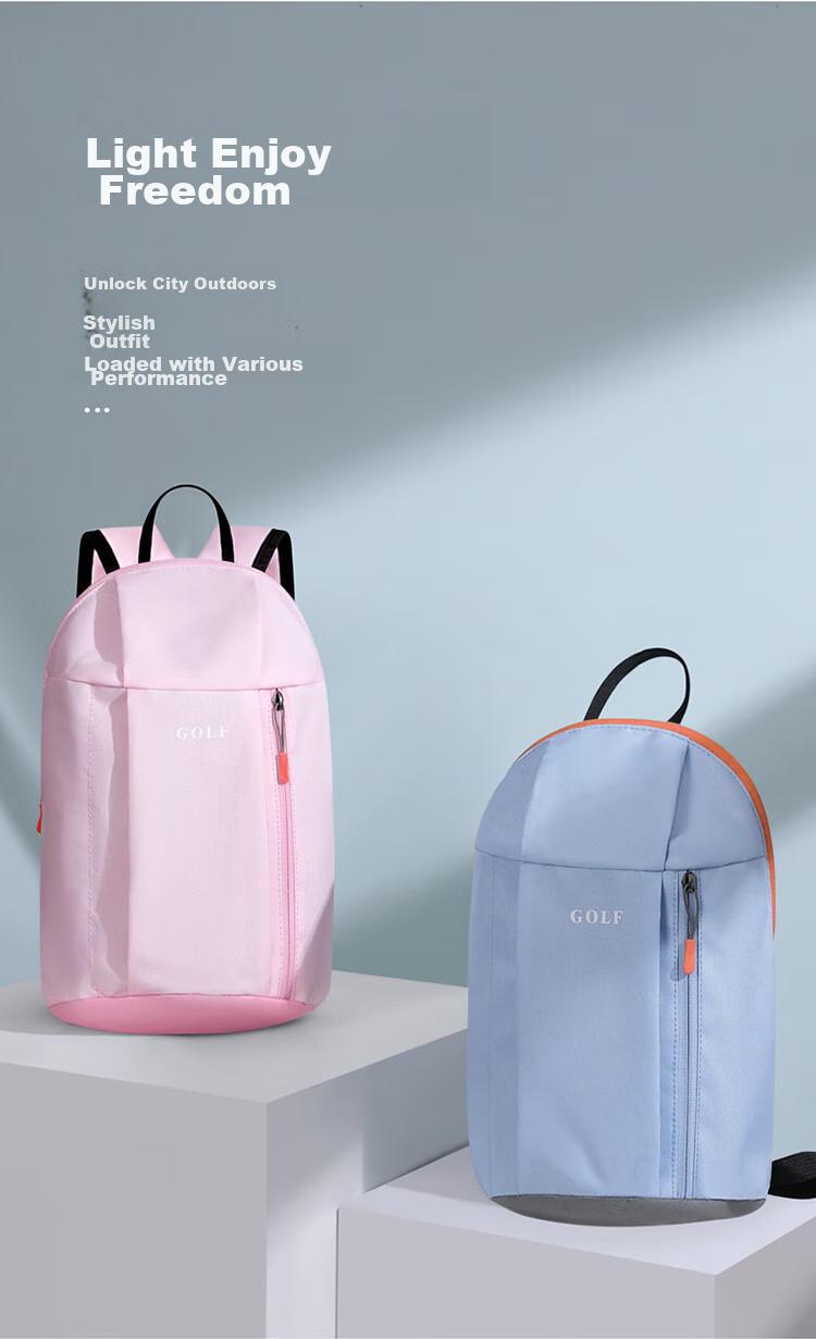 GOLF Backpack for Men And Women, Casual IPad Bag, Sports Outdoor Mini Travel Hiking Bag, Student And Children's Schoolbag 3