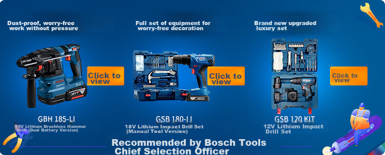 BOSCH Electric Drill, 600W Impact Drill, Household Tool Set, Wall Drilling, Multi-Functional Upgraded Version, GSB600RE 1