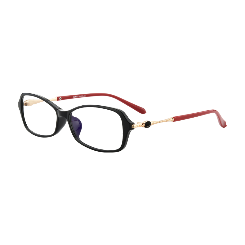 BUZZ Anti-Blue Light Reading Glasses for Women, Fashionable Ultra-Light Imported Lenses, High-Definition Presbyopic Glasses for Elderly, Genuine Comfortable School Supplies
