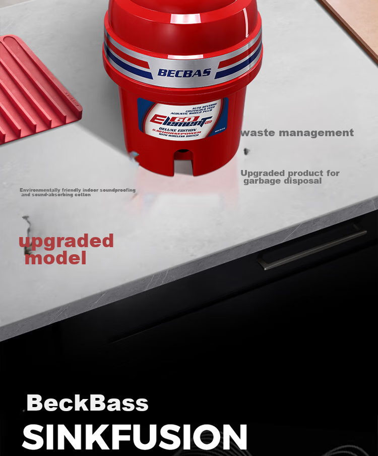 BE CBAS (BECBAS) Intelligent Garbage Disposal Processor, Automatic Reverse Wireless Switch E60Plus 2