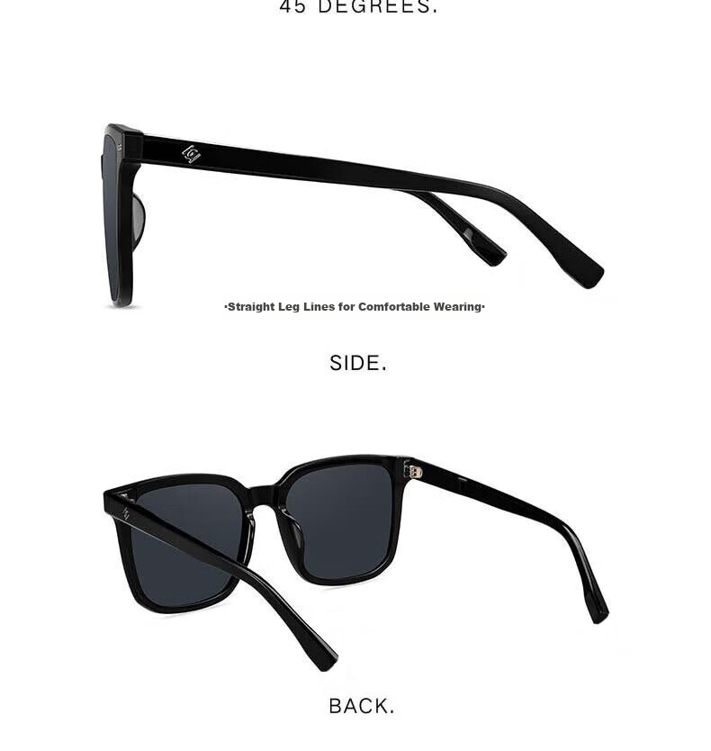 HELEN KELLER Polarized Sunglasses, UV Protection, Fashionable Large Frame Sunglasses for Men And Women, Driving Glasses 18
