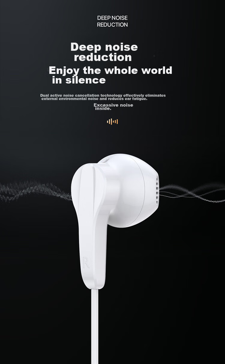 DOOSEYUON Apple IPhone 15 Plus IPad Earphones, Wired IPad Pro 2020 2021 Air4 5 Mini6 Tablet Computer, Type-C Flat Head, PUBG Gaming Voice 5