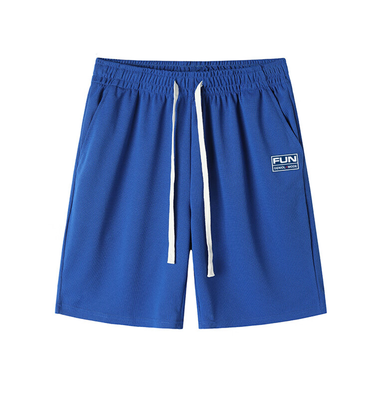GENIOLAMODE Men's Shorts, Summer Lightweight, Versatile for Home Wear, Loose Casual Pants, Knee-Length Shorts 12