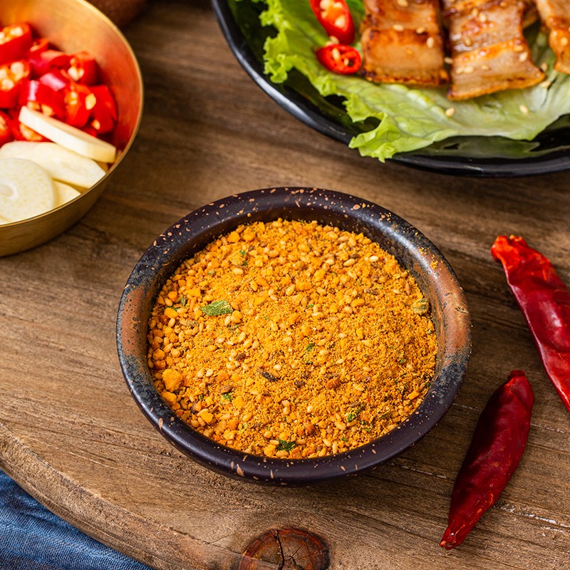 云山半韩式烤肉蘸料120g香辣味 淄博烧烤撒料孜然花生碎干碟烧烤蘸料