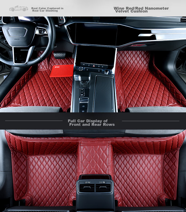 SIKEDI Car Floor Mats for Volkswagen Passat, Full Coverage, Suitable for 2019-2026 Models, Durable, Waterproof, Odorless 20