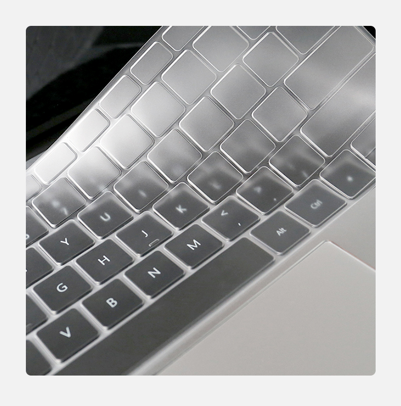 Jiasu Huawei MateBook16 Ryzen Edition, 16-Inch Keyboard Cover + Anti-Blue Light Screen Protector, Anti-Blue Light Eye-Friendly Full Screen Film, High Definition Transparent Easy-To Screen Film Set 2