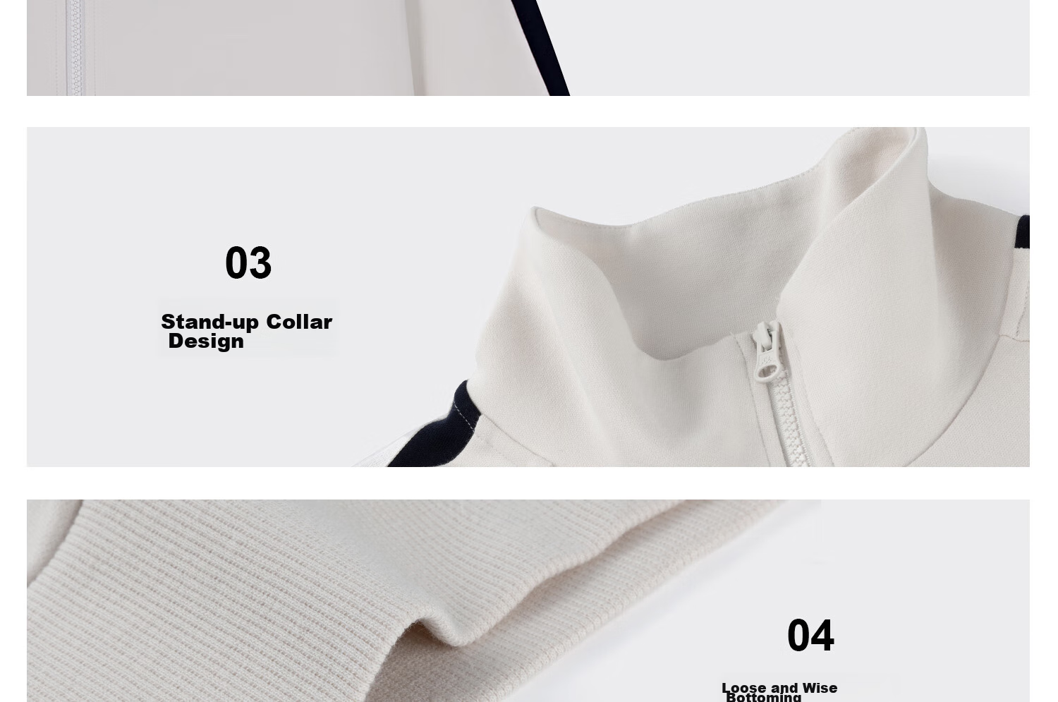 Kappa Back-To Spring And Autumn 2026 New Sports Jacket for Men, Casual Color-Block Knit Cardigan for Women K0E52WK01D 35