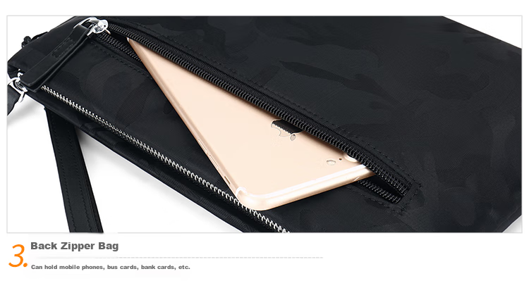 MEXICAN Men's Clutch, Large Capacity Handbag, Multi-Card Slots, Zipper Envelope Bag, Wallet, Handheld Purse, Birthday Gift 18