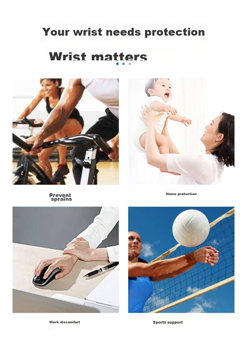 D&M Fitness Wrist Support for Men, Sports Badminton Basketball Anti-Sprain Thumb Stabilizer, Imported Skin Color, Right Hand, Single Piece, Women's Version 2