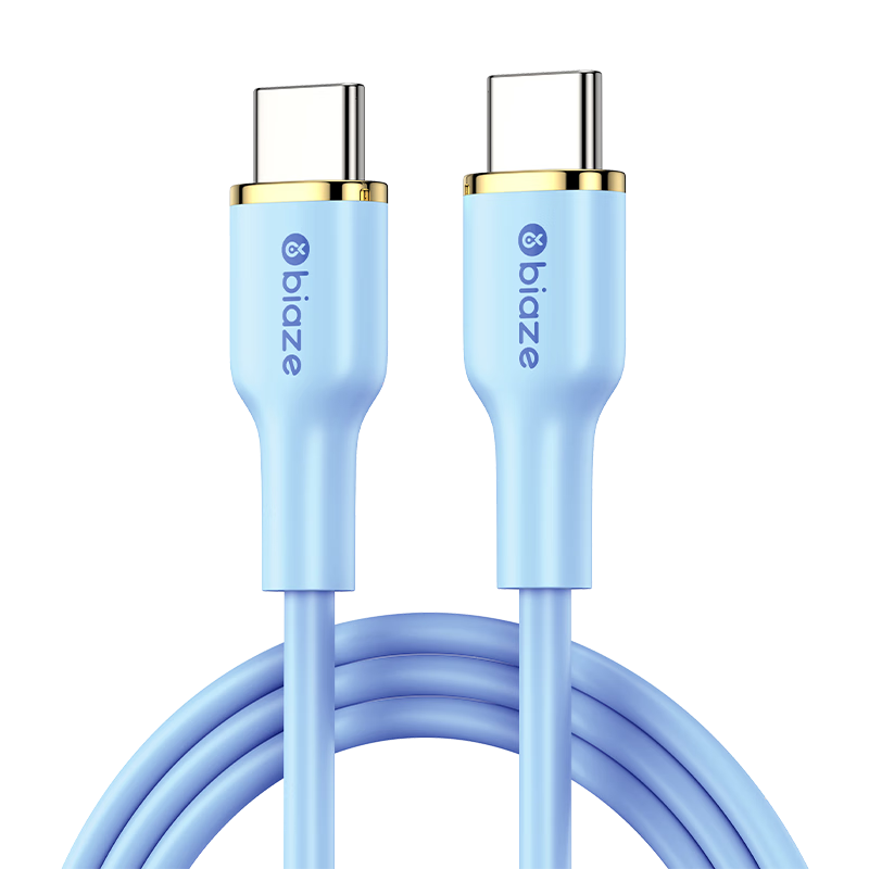 BIAZE Dual-Head Type-C Fast Charging Cable for Apple IPhone 18 Pro Max 17/16/15, Huawei, Xiaomi, Android Phones, Data Cable for IPad Tablets And Computers