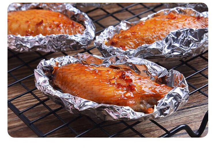Suncojia Aluminum Foil, 10-Meter Boxed, for Kitchen Baking, Barbecue, Oven, Air Fryer, Locks Moisture, Keeps Food Fresh, Prevents Burning 3