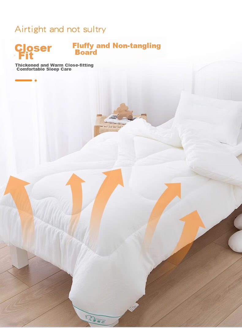 AVIVI Kindergarten Children's Quilt, Spring And Autumn Comforter, White Quilt Insert 2.3 Jin, 120*150cm [Duvet Cover Not Included] 4