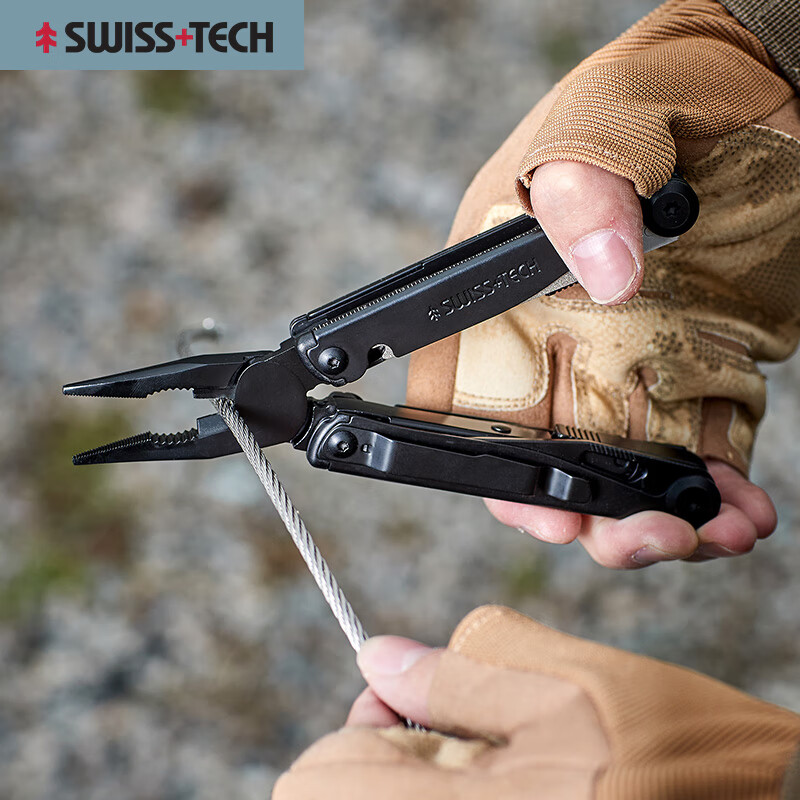 SHEFFIELD Swiss Technology Outdoor Multi-Functional Combination Tool Pliers, Folding Scissors, EDC Survival Equipment, Multi-Purpose Tool Pliers