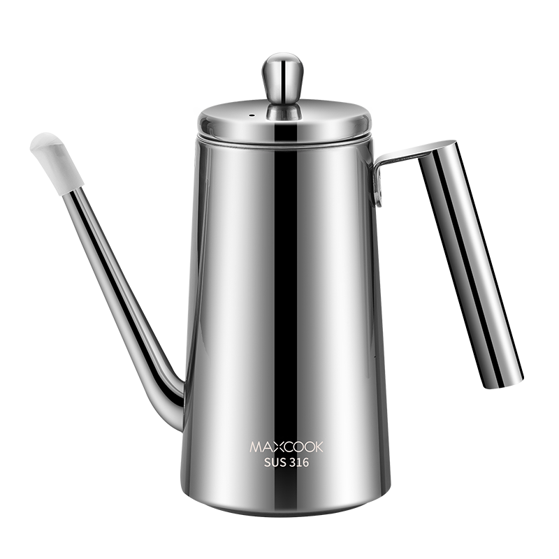 MAXCOOK Oil Dispenser, 316 Stainless Steel Oil Bottle, Seasoning Bottle with Large Capacity And Filter, 700ml, Dishwasher Safe, MCPJ2874