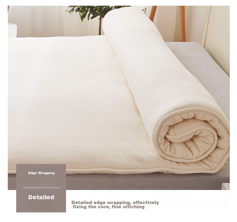 BEYOND Home Textiles, 100% Xinjiang Cotton Thickened Mattress, Double Bed Pad, All-Cotton Quilt, Sleeping Mat, Thickened Version, 1.5 Meters 9