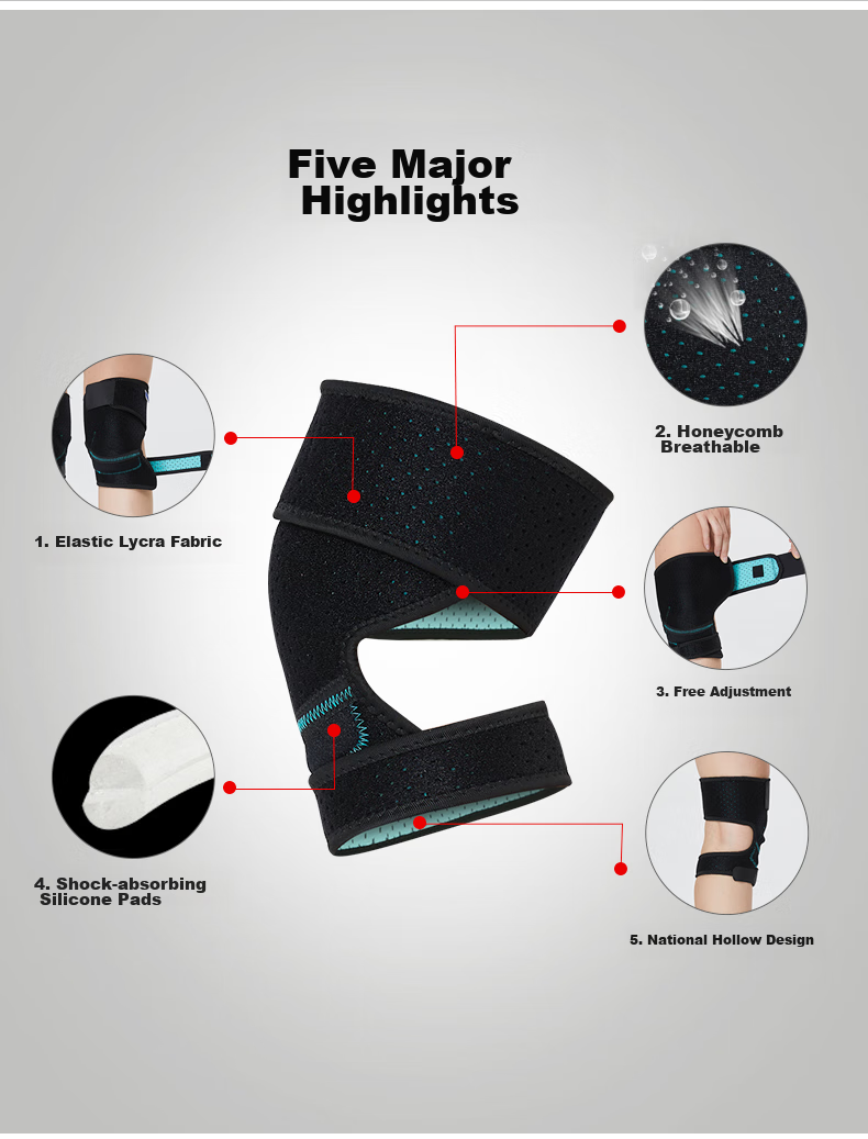 Yanmao Cycling Knee Pads, Windproof, Anti-Fall, for Road Bikes, Electric Bikes, Motorcycle Protective Gear, Specially Designed for Men's Knees, Warm 3