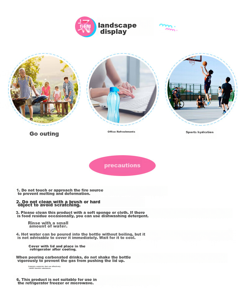 Tupperware Portable Plastic Cup, 310ml, Summer Water Bottle, Compact Mini Pocket Cup for Sports, Macaron Blue 12