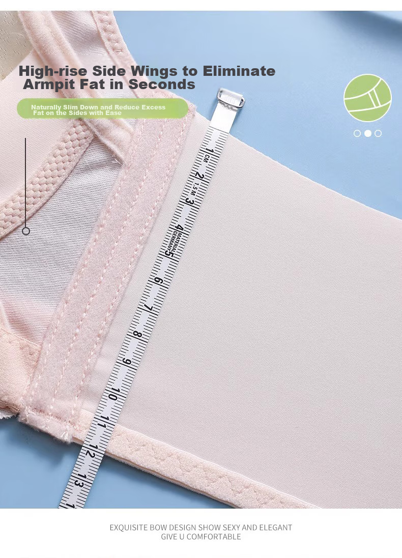 LangSha Women's Bra, Minimizing for Large Breasts, Wireless, Anti-Sagging, Breathable for Summer, Perforated Cups, Sexy Lace, Adjustable Bra 8