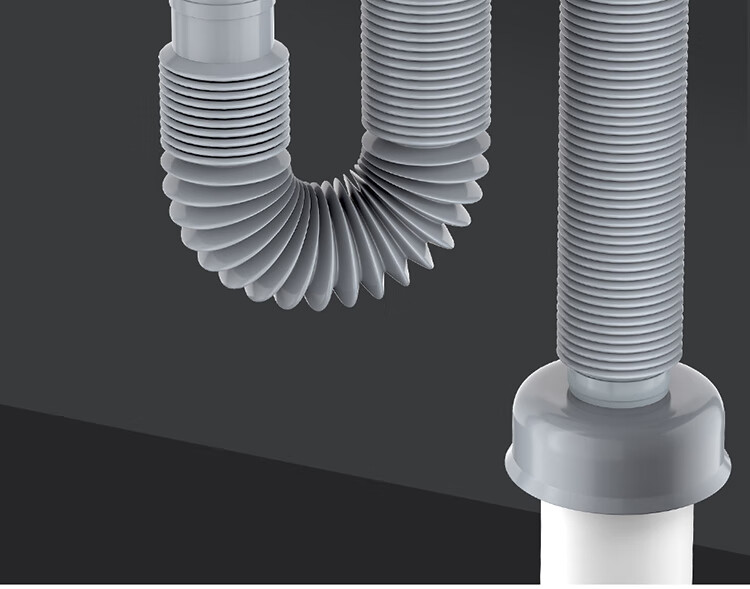 Larsd Basin Drain Kit, Anti-Odor Drain Pipe, Washbasin And Sink Drain with Overflow Hole T3276 2
