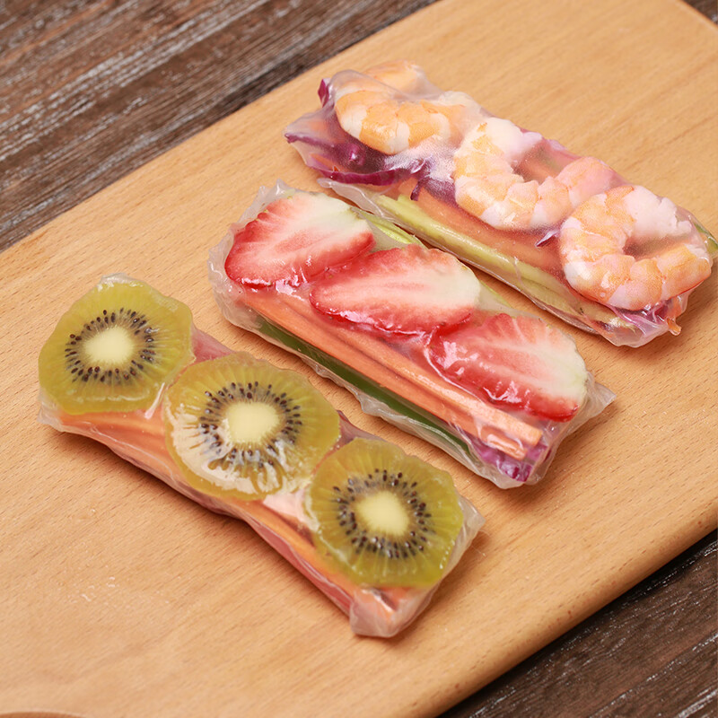 水妈妈超薄春卷皮200g(约40张) 越南进口蔬菜卷0脂肪透明米纸皮春饼皮