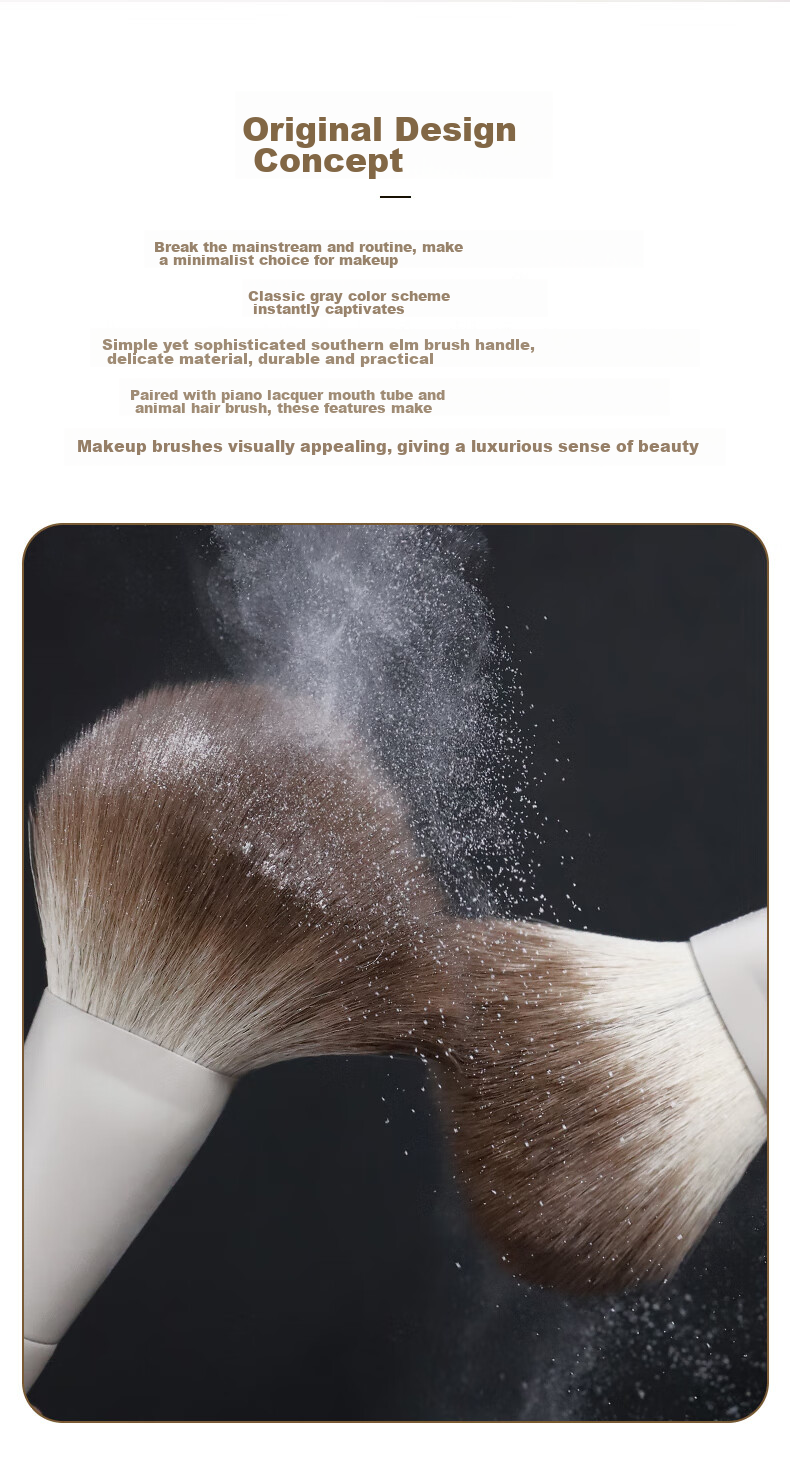 ENERGY Starlight Series Makeup Brush Set, 12 Pieces, Cangzhou Makeup Brushes, Eyeshadow Brushes, Fresh Hand, 520 Gift, Brush for Girlfriend 2