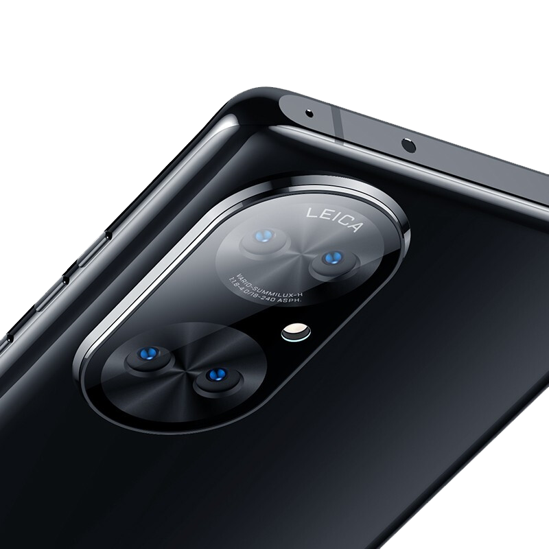 ESCASE [4-Pack] Huawei P50 Pro Camera Lens Protector, Huawei Smartphone Camera Protective Film, Full Coverage, HD Glass, Scratch-Resistant, Wear-Resistant Protective Ring, Rear Film