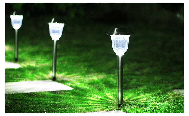 Intelamp Solar Lawn Light, Garden Villa Garden Home Waterproof Outdoor Ground Stake Grass Light, Atmosphere Decorative Landscape Light 14