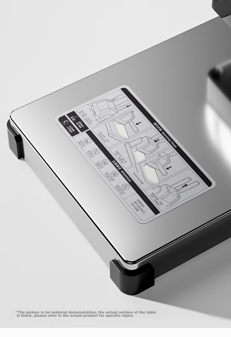 Deli Financial Binder, 300-Page Capacity, Hole Puncher, Office File Riveting Machine, Metal Desktop Flagship Model 33015 4