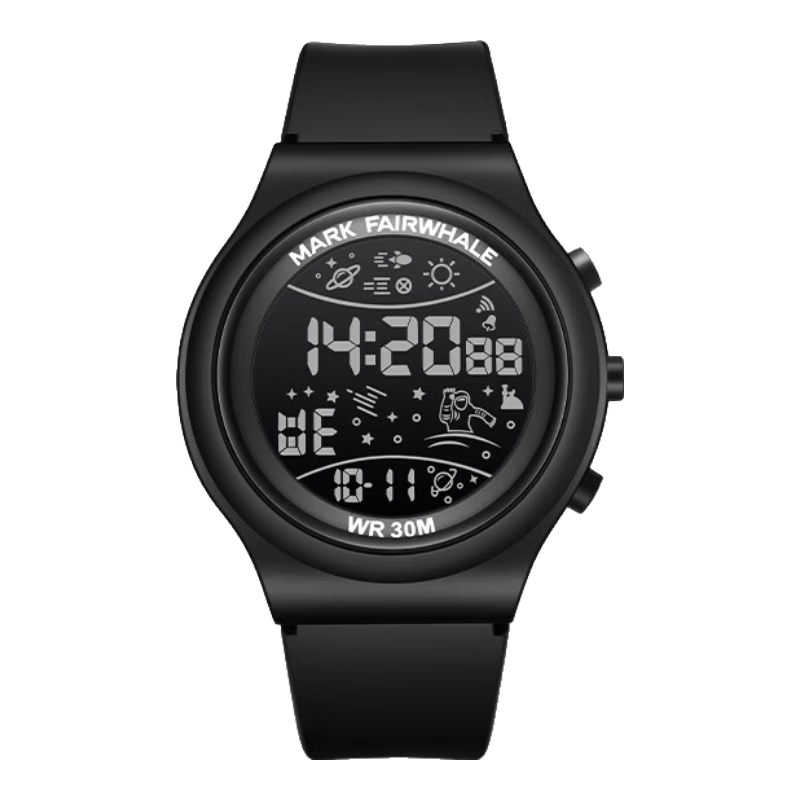 MARK FAIRWHALE Sports Watch for Men And Women, LED Digital Student Watch Alarm Waterproof Wristwatch, Back-To Student Gift 4440