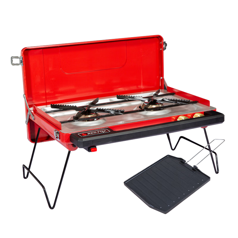 E-Rover Outdoor Camping Barbecue Stove, Portable Gas Stove with Cartridge for Outdoor Camping Equipment And Cooking Utensils