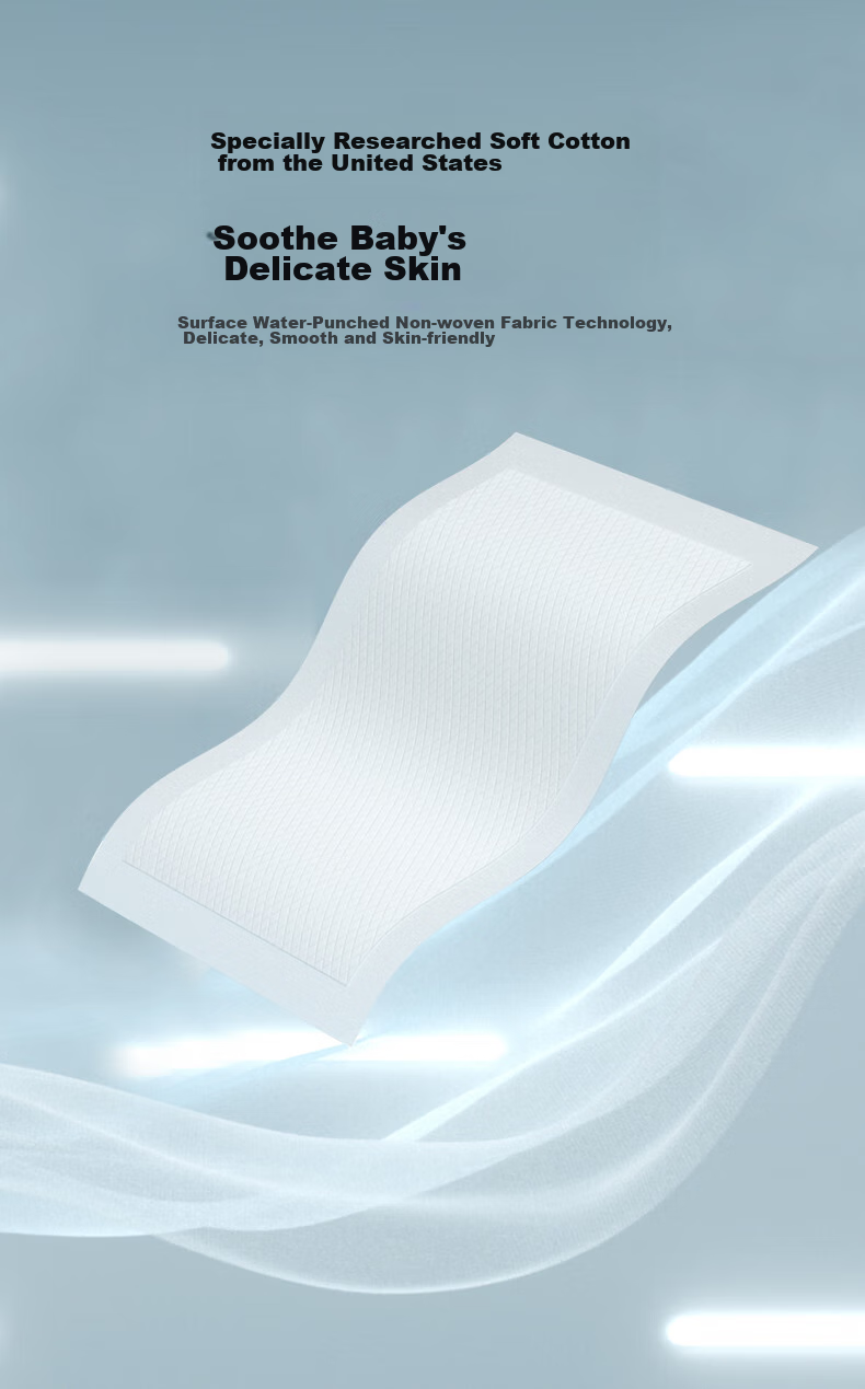 EMXEE Disposable Waterproof Breathable Nursing Pads for Infants, Newborn Diaper Changing Pads, Bed Mats, 20 Pieces, 33*45cm 7