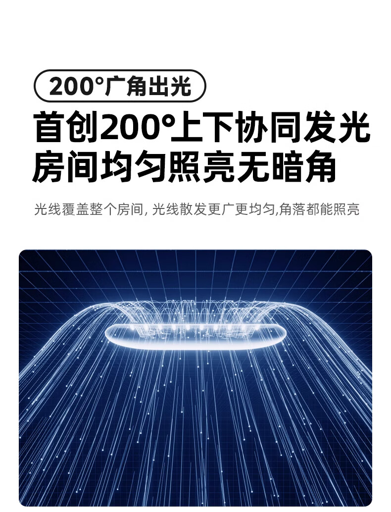 Yueying Linzhiguang Floating Light Eye-Protecting Ceiling Lamp for Living Room, Modern Minimalist Cream Style Main Lighting Fixture 6