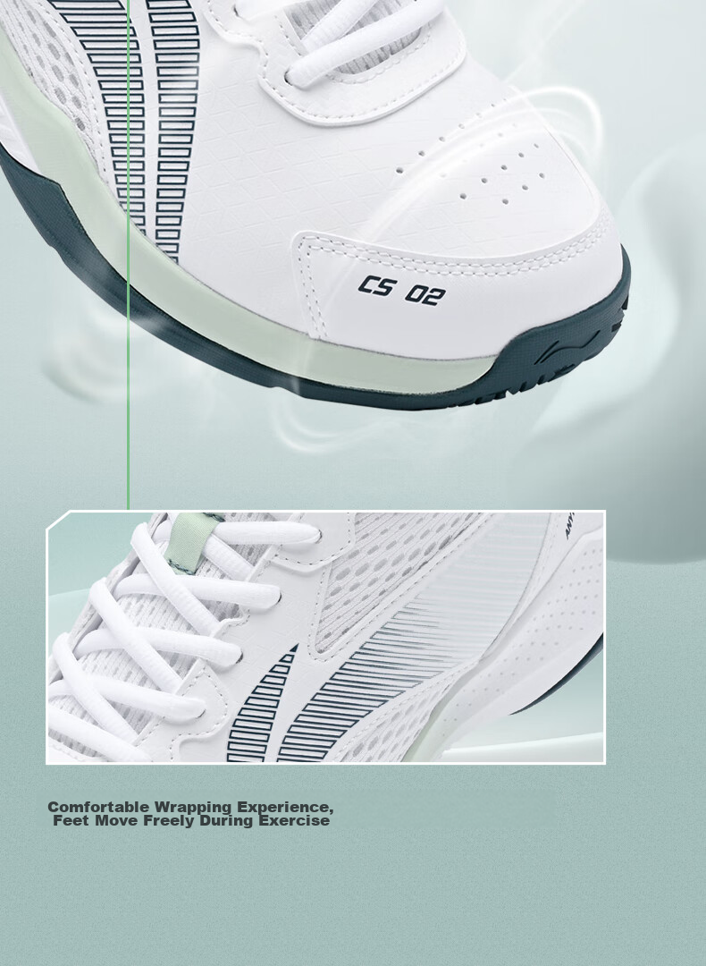 Li-Ning Badminton Shoes, Bopan Yun Men's And Women's Models, Non-Slip, Wear-Resistant, Shock-Absorbing, Ultra-Lightweight, Breathable, Competition Training Shoes, Sports Shoes 15