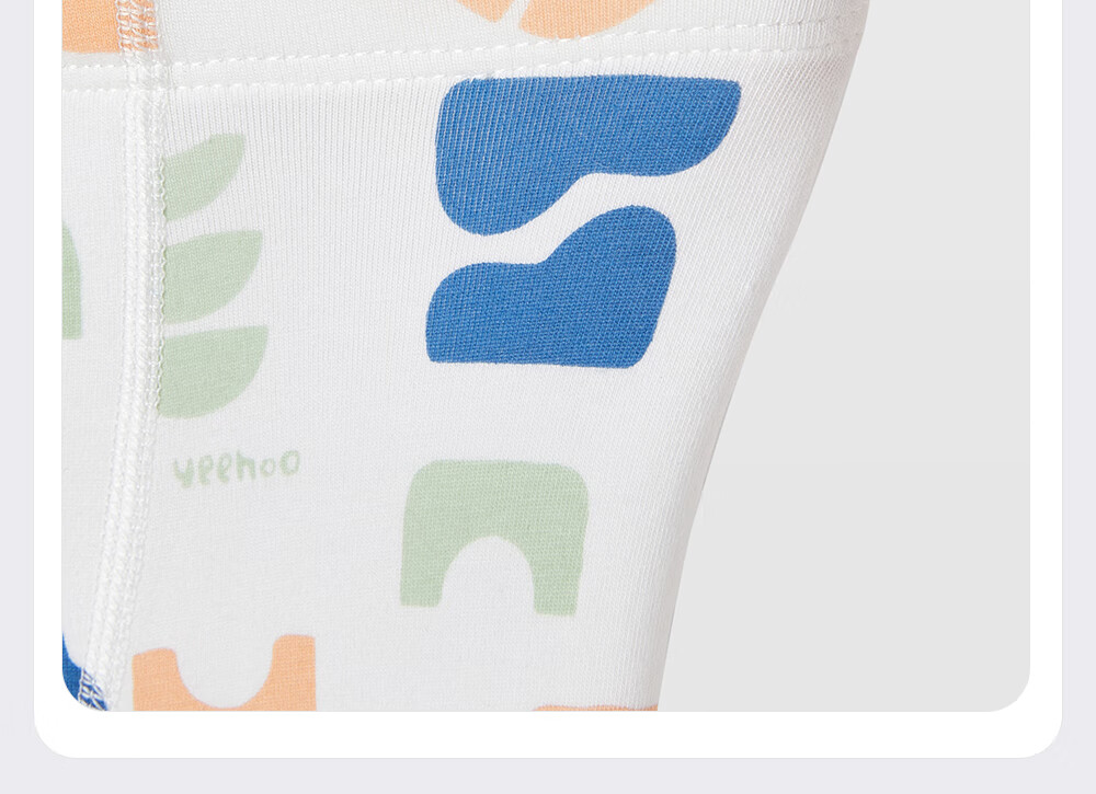 YEEHOO Children's Underwear Breathable 7A Antibacterial Baby Boxer Briefs Gift Set for Boys And Girls, Comfortable Shorts That Don't Pinch The PP 14