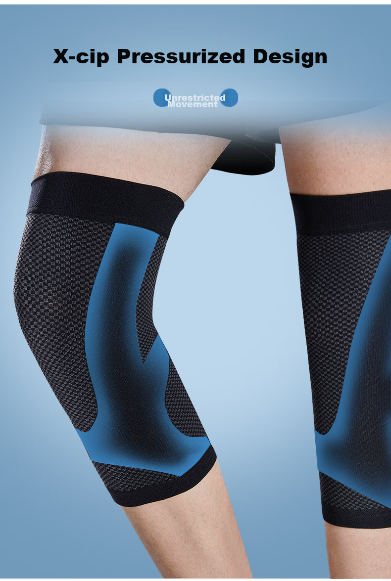 NAILEKESI N Sports Knee Brace, Warm Knee Protector, Joint Guard for Men, Ultra-Thin Leg Guard, Basketball Running Equipment, Arthritis Support 2