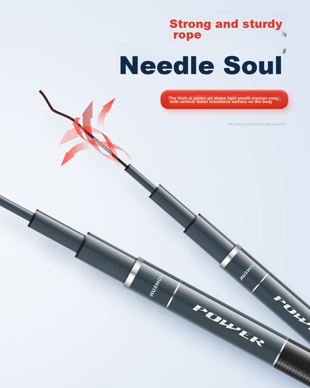 Aoxini Fishing Rod, Kyushu Zhengtu Model, 5.4 Meters Long, Handheld Rod, 28 Sections, Ultra-Light And Ultra-Hard Carbon Fiber, Platform Fishing Rod, Carp Rod, Fishing Tackle 15