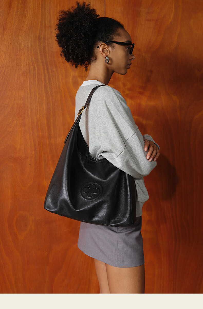 CASSILE [Celebrity Style] Cassile Tote Bag for Women, Vegetable-Tanned Sheepskin Large Capacity Hobo Bag, Birthday Gift 18