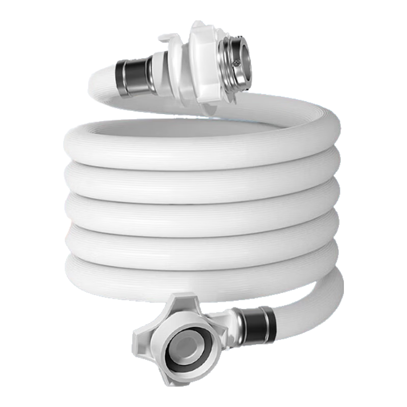 Xinfei Universal Washing Machine Inlet Hose, Suitable for Drum And Impeller Washers, Connector Water Inlet Hose Accessories, with Explosion-Proof Steel Head, 2 Meters