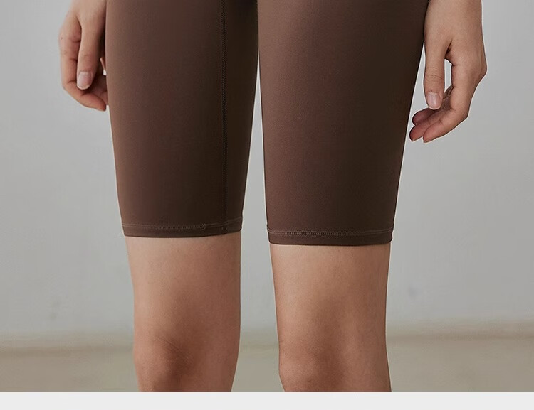 Gigt Yoga Shorts, Knee-Length Sports Shorts for Women, Summer Thin Running Training Fitness Wear, Cycling Pants, Butt-Lifting Dynamic Pants 30