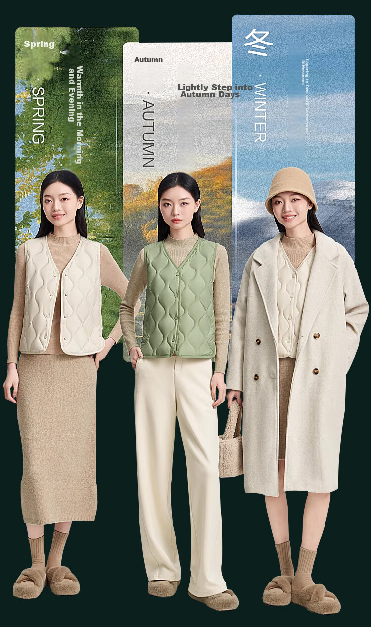Xiongmaoxiangban Women's Wool Vest for Autumn And Winter, Fashionable And Stylish High-Quality Outer Wear, Thickened Fleece-Lined Vest, 2025 New Style 9