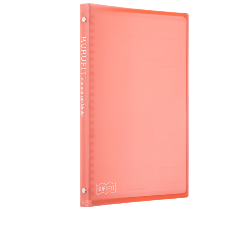 MARUMAN Loose-Leaf Notebook, Journal, Memo Pad, Diary, Meeting Minutes Book, B5 Pink F020