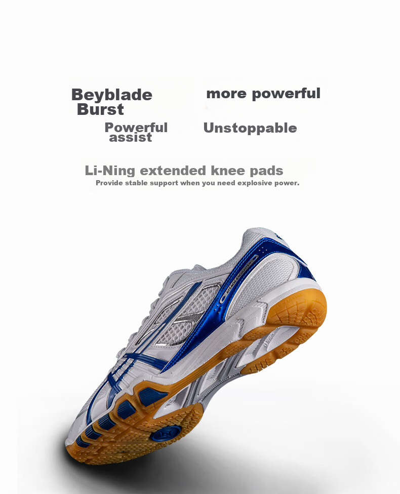 ASICS Attack Hyperbeat 4 Table Tennis Shoes Indoor Sports Shoes 1073A056-102 Size 42 4