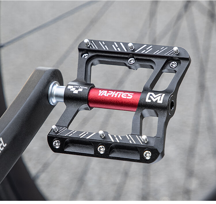 Bicycle Pedals, 3-Bearing, CNC Aluminum Alloy Pedals, Road Bike And Mountain Bike Pedals, Hollow Large Palm Surface, Non-Slip Foot Pedals, Cycling Equipment Accessories 14