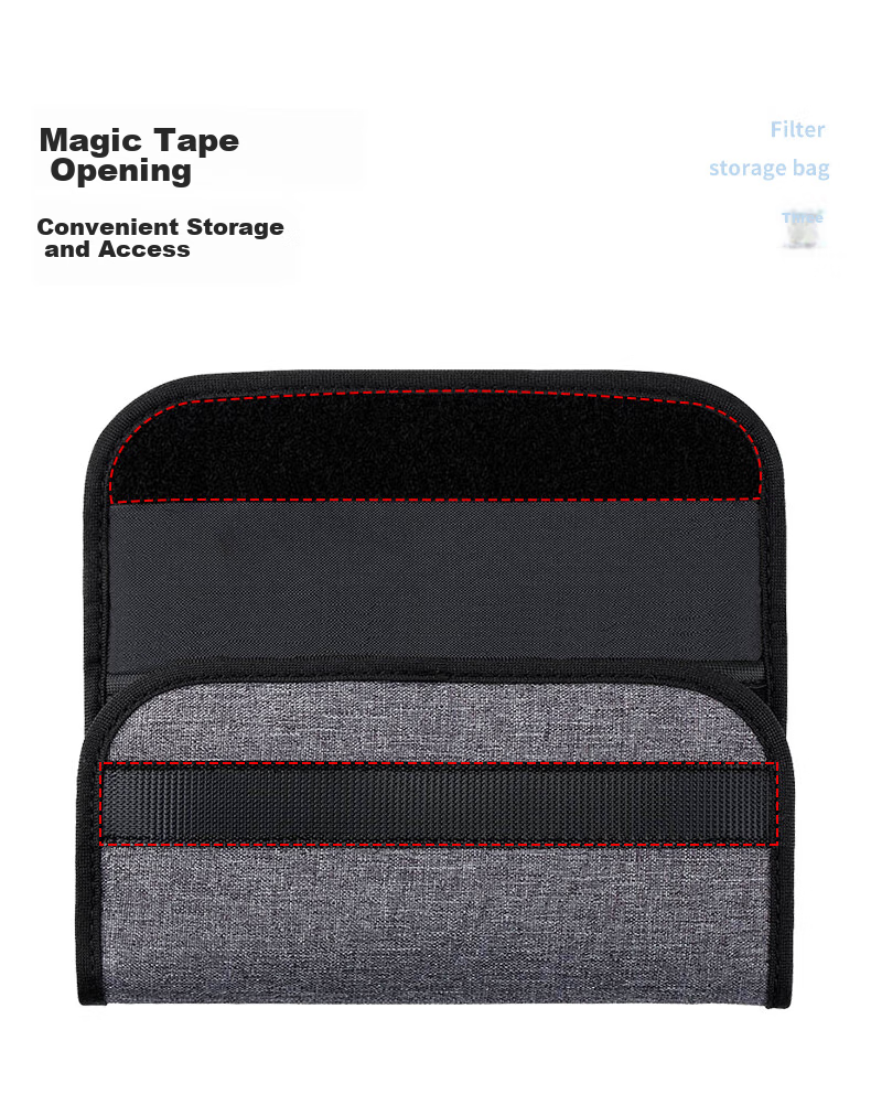 JJC Filter Kit Portable Storage Bag Can Store Four UV Filters/CPL Polarizing Filters/ND Neutral Density Filters/Starlight Filters/Soft Light Filters DSLR Mirrorless Camera Accessories 5