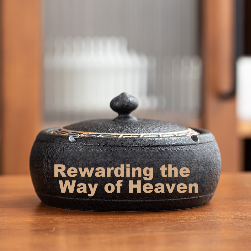 Bangushan Large Ceramic Ashtray with Anti-Spitting Design for Office, Living Room, Home Use, Creative And Personalized Ashtray Gift, Random Style Shipped